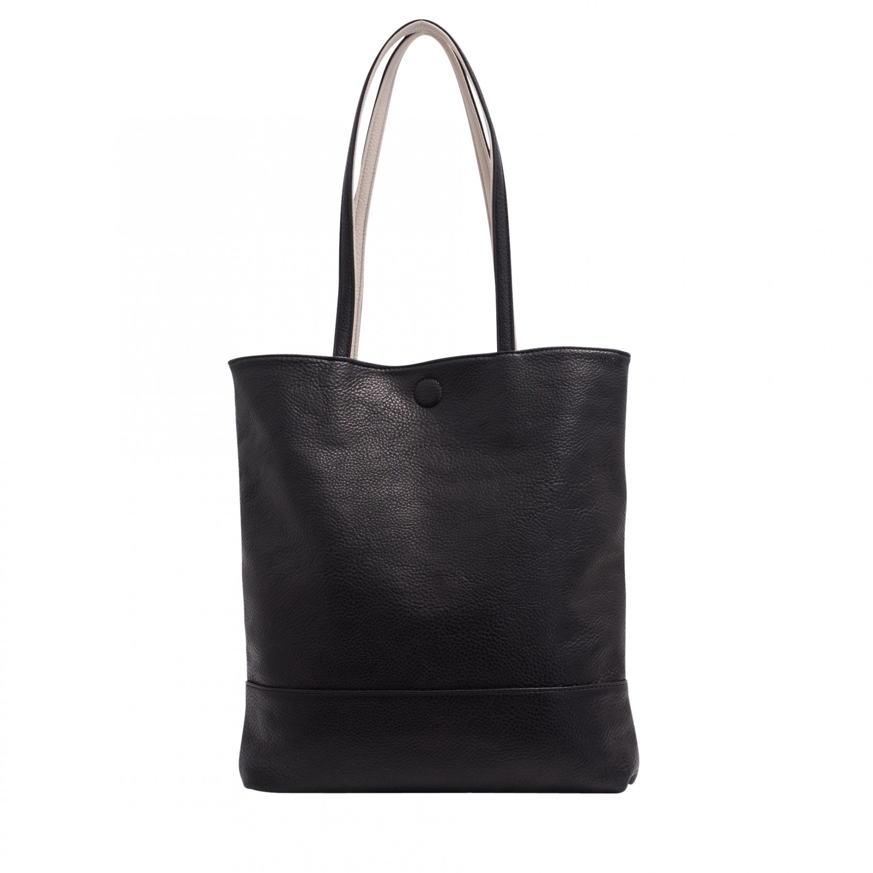 Black reversible tote bag discount